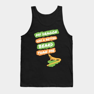 Better Beard Bearded Dragon Funny Tank Top